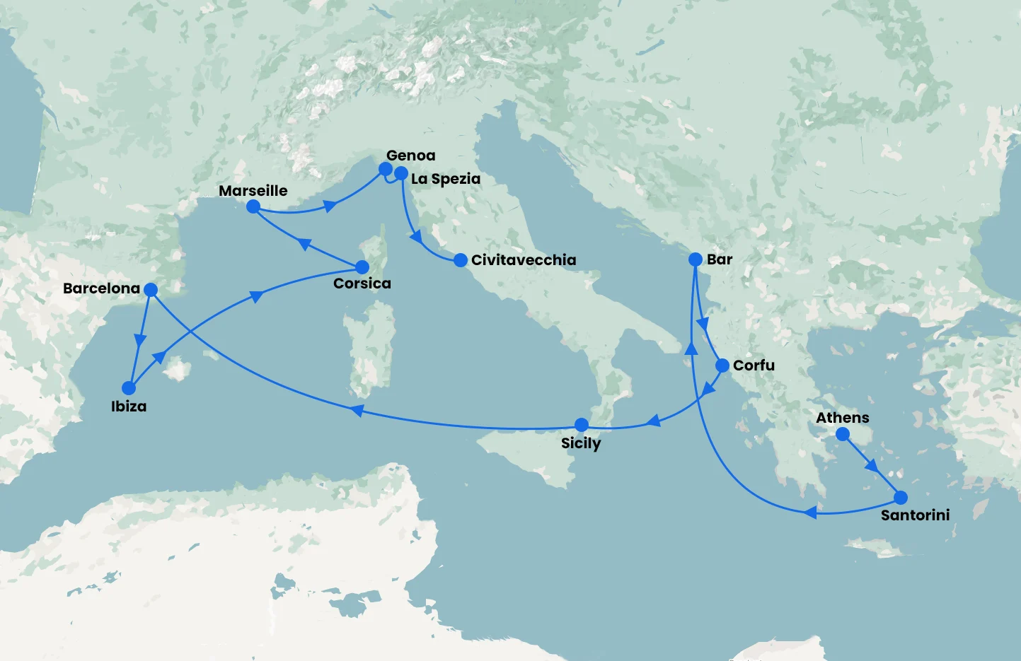 Ancient Explorer - Athens to Rome - with Sun Princess